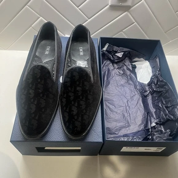 NEW IN BOX Dior Mens Loafers Dior Brand New In Box Dior Explorer Polished Calfskin  main image 3
